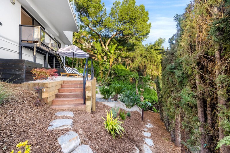 Jardín en casa de campo en Puebla